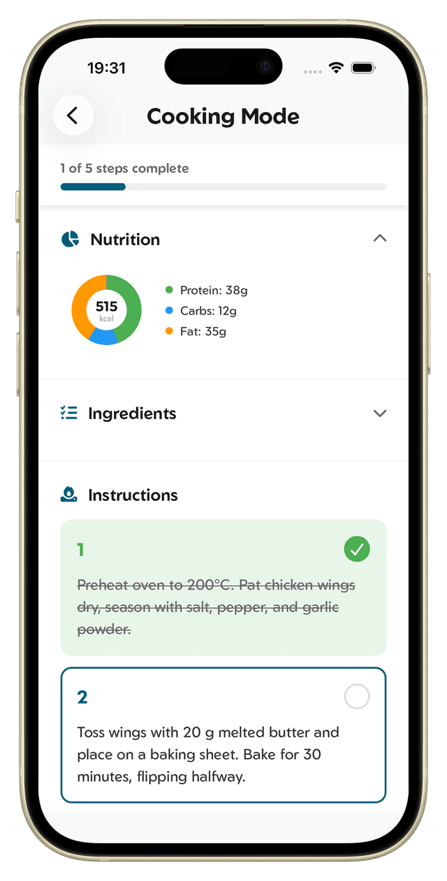 Cook with confidence