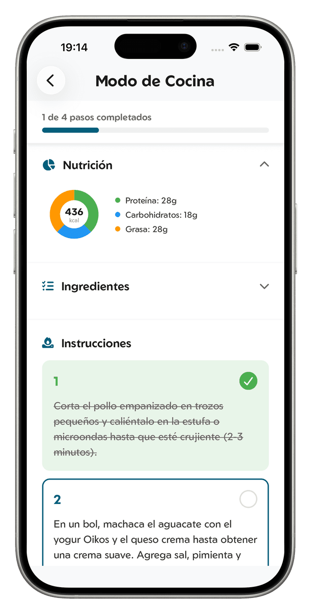 Cocina con confianza